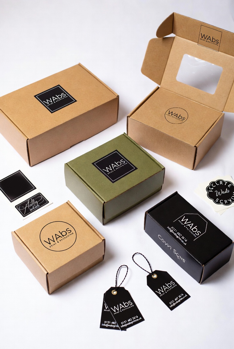 Custom recycled kraft boxes UK sustainable packaging
