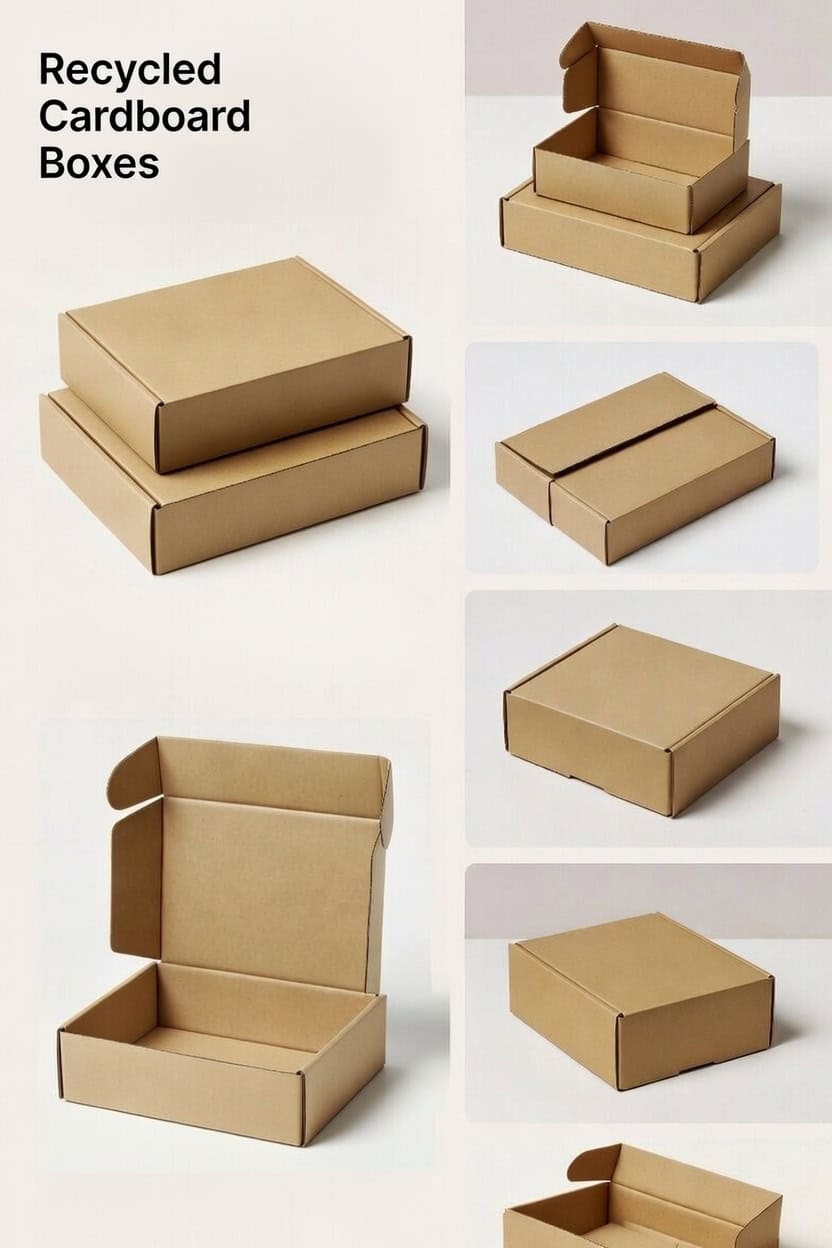 Custom recycled kraft boxes UK sustainable packaging