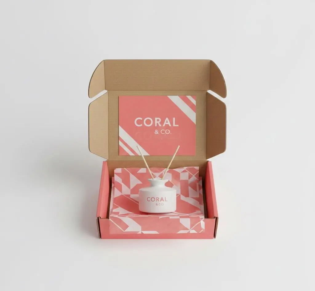 Custom printed mailer box