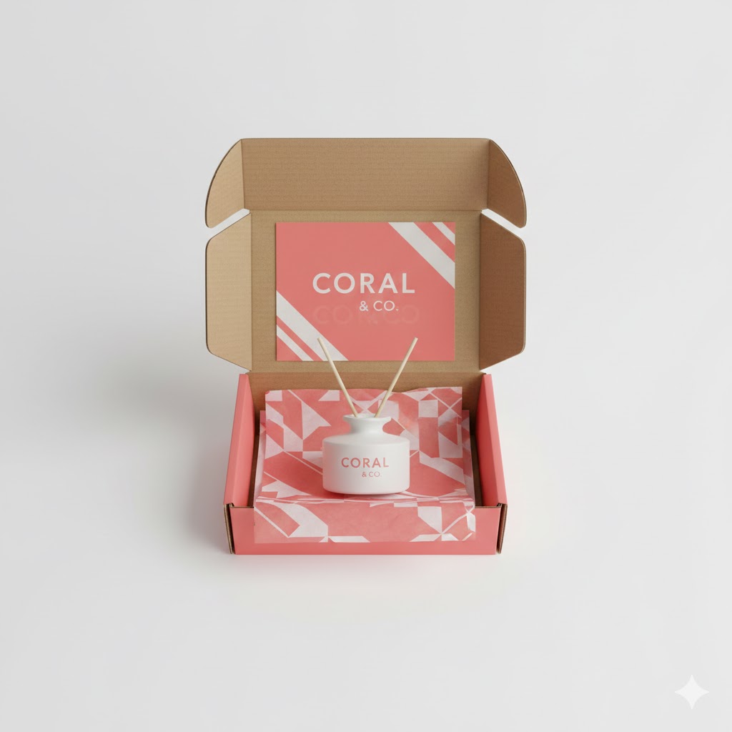 Custom printed mailer box