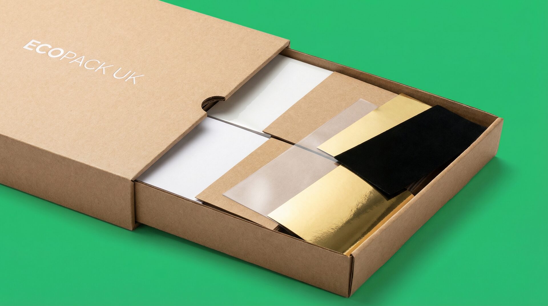 Material Sample Pack - All materials, finishes and adhesives included - Wabs Print