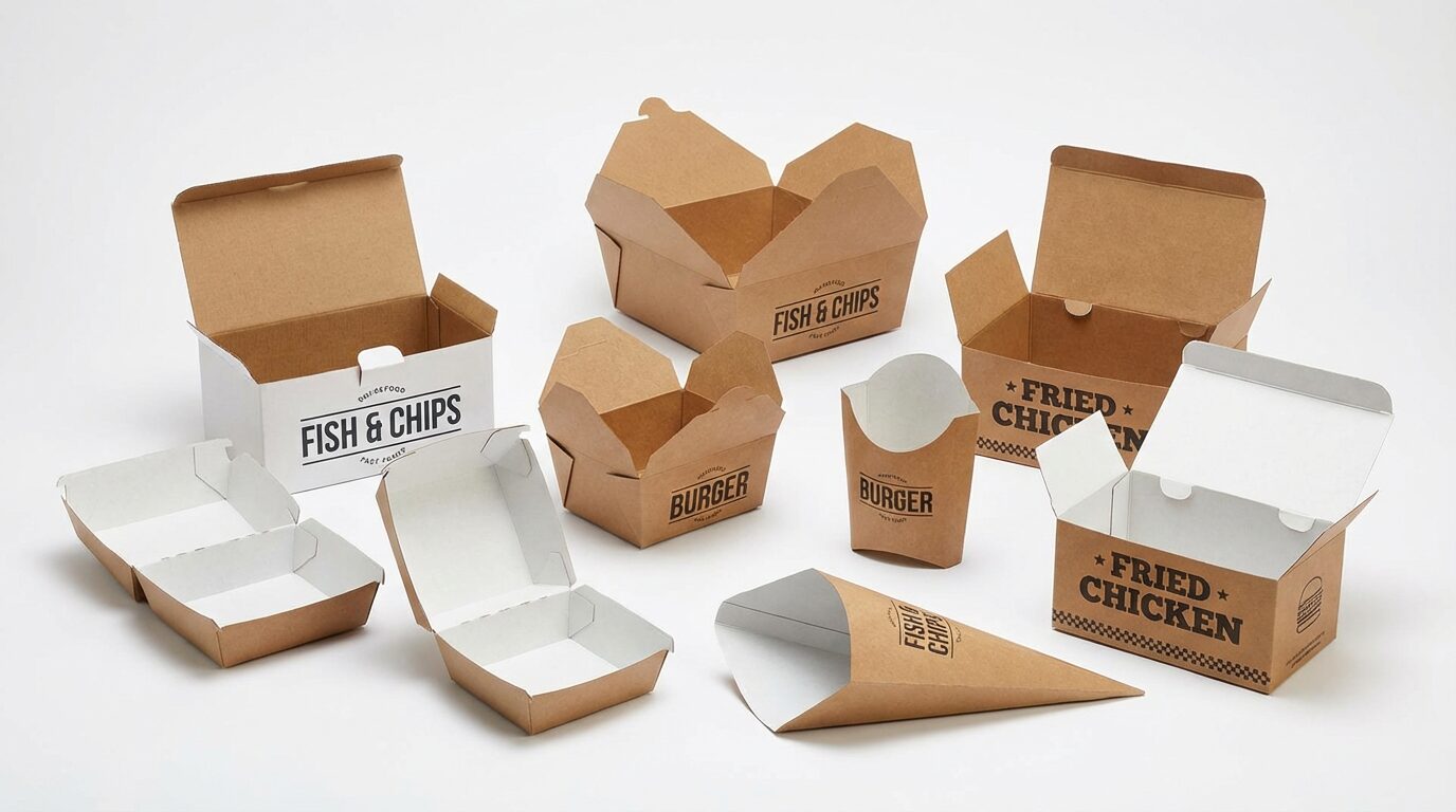 Takeaway boxes UK hot food delivery packaging