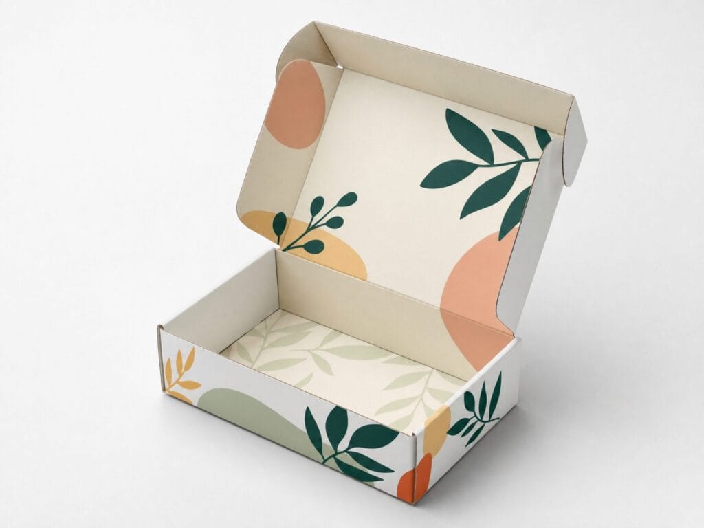 Branded mailer box full colour print soft-touch finish custom mailer boxes UK | Wabs Print