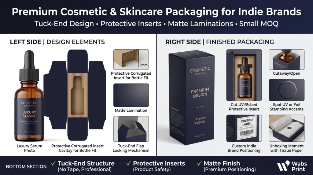 Custom boxes for Cosmetic and Skincare Packaging