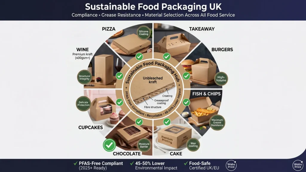Sustainable food packaging UK Guide